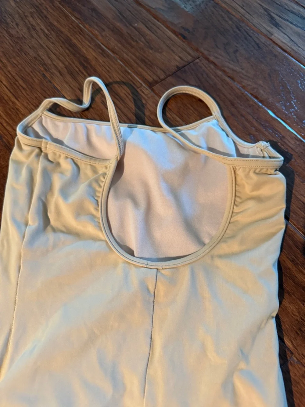 Bloch Nude One-Piece leotard size P petite Light - Picture 4 of 4